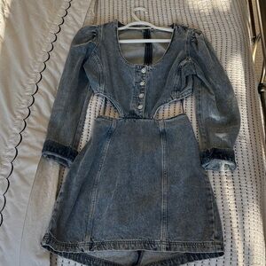 Amanda Uprichard Denim Dress